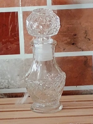 Clear Perfume Spray Bottle High-End Glass Atomizer Elegant