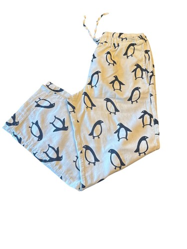 Pantalone pigiama donna Hanna Andersson stampa pinguino S 100% cotone