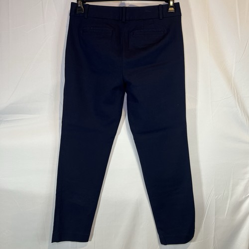 Talbots DAMENGRÖSSE 4 Hampshire Knöchelhose marineblau gerades Bein klassisch Karriere - Bild 6 von 6