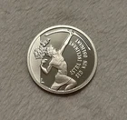 'Astra Inclinant Sed Non Obligant' Heidi Wastweet Art 1oz .999 Fine Silver Round