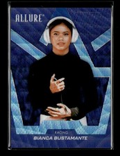 Bianca Bustamante 2025 Upper Deck Allure SE #9 Blue Wave 105/349