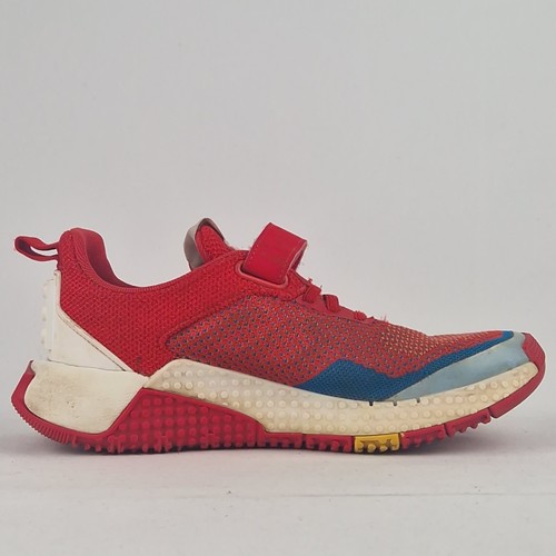 Chaussures de course sport ADIDAS X LEGO UK taille 5 rouge et bleu - Photo 9/15
