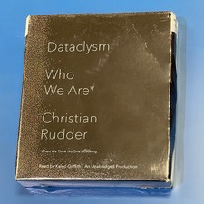 Dataclysm: Who We Are (When We…) by Christian Rudder, Audiobook 6 CDs - SEALED