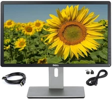 Dell P2014HT Widescreen 20 inch LED Monitor, VGA, Display Port, DVI, 16.7