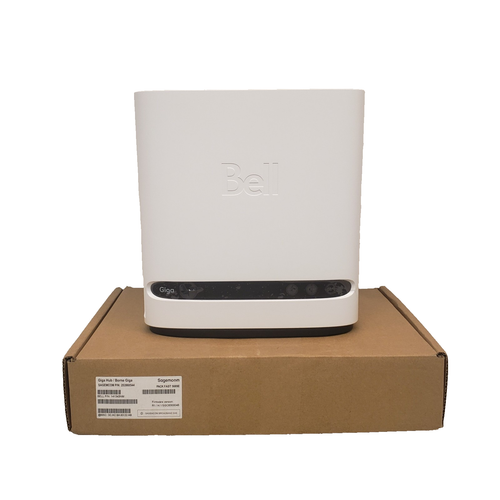 Fibreop Router Bell BELL Fibe Giga Hub Wi-Fi 6E Fiber Optic ONT + Modem/Router - Sagemcom ...