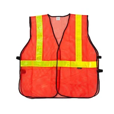SAFE HANDLER BLSH-ES-XL-SV2O-2 Vests, X-Large, Orange2-Pack
