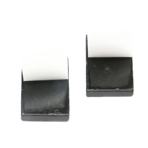 2x Shungite Phone Plate Sticker Mobile Phone EMF Protection Plate 25 x 15 x 3mm - Picture 5 of 12