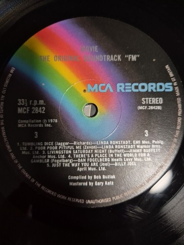 FM Original Soundtrack - MCA - 2LP - Stereo - UK - 1978 - MCSP284 - VG - Tested - Picture 18 of 19