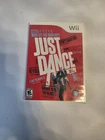 Just Dance (Nintendo Wii, 2009) Tested Working, CIB