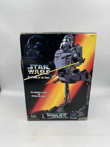 Star Wars Power of the Force Imperial AT-ST Vehicle Scout Walker NEW 1995