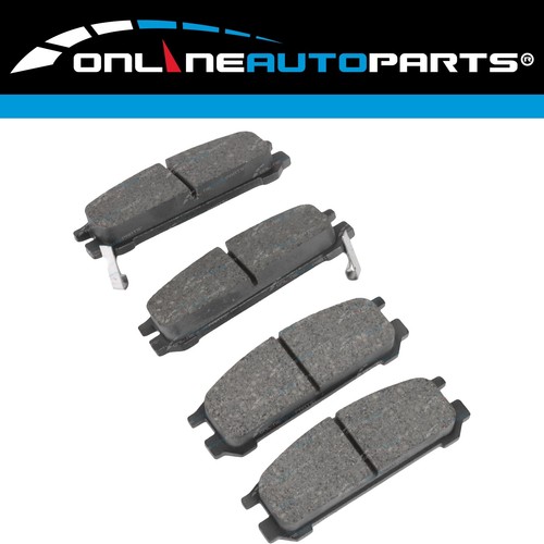 Bosch Rear Disc Brake Pad Set for Subaru Liberty BC BD BF BG 1989~1999 - Picture 3 of 6