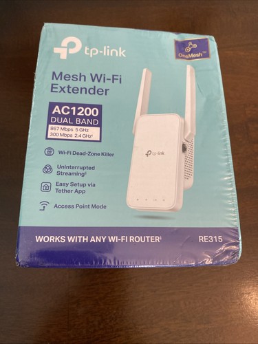 TP-LINK RE315 AC1200 Dual Band Mesh WLAN Extender NEU schneller Versand
