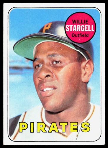 Willie Stargell 1969 Topps #545 - Imagen 1 de 2