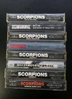 SCORPIONSlot of 8 cassette tape heavy metal collection