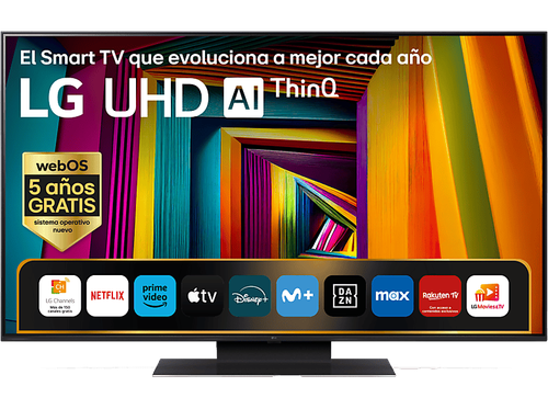 TV LED 50" - LG 50UT91006LA, UHD 4K, Procesador Inteligente 4K α5 Gen7,