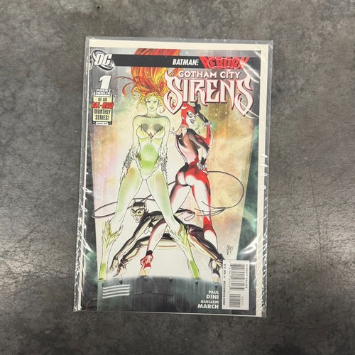 Aug 2009 #1 Guillem March Catwoman Gotham City Sirenen Comic Buch von DC Comics