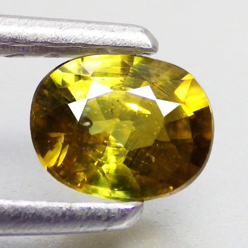 0.72 Ct Mystical Oval (5 x 4 mm) 100% Natural Yellow Sapphire Loose Gemstones - Picture 3 of 7