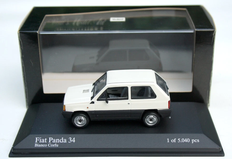 Fiat Panda 34 тип 141 Bj. 1980-1986, белый, Minichamps-Modell в M.1: 43, в коробке - Изображение 4 из 4