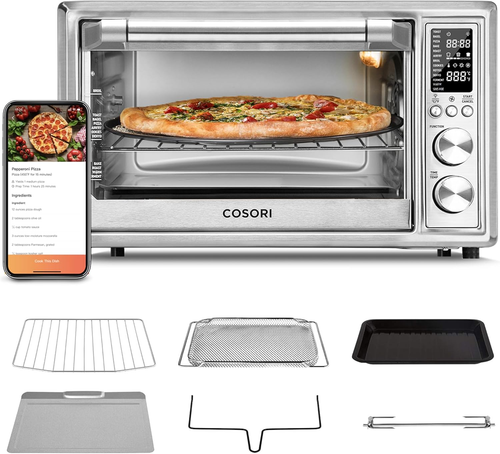 COSORI Air Fryer Toaster Oven Combo 13-In-1, 32Qt APP & Voice Control Convection - Picture 10 of 12