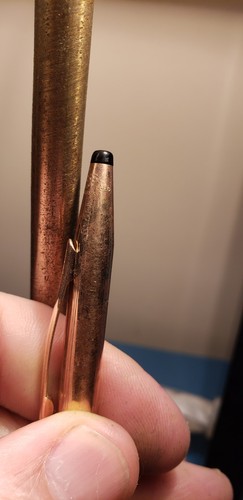 Vintage Cross 1/20 14k Gold Filled Twist Ink Pen - Picture 6 of 12