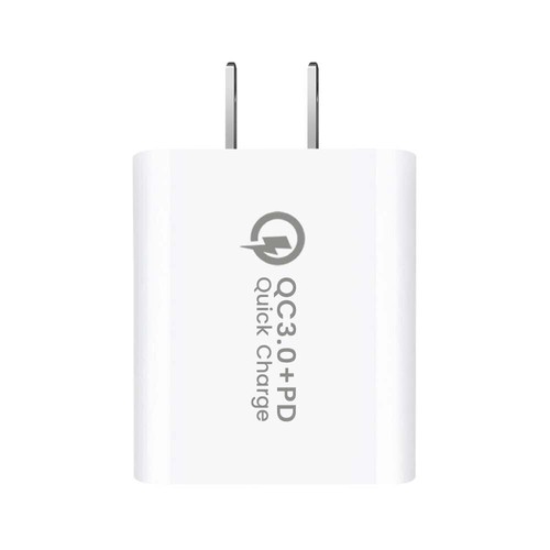 Wholesale White US 20W PD QC3.0 Fast Charger Block USB Type C Wall Power Adapter - Picture 14 of 15