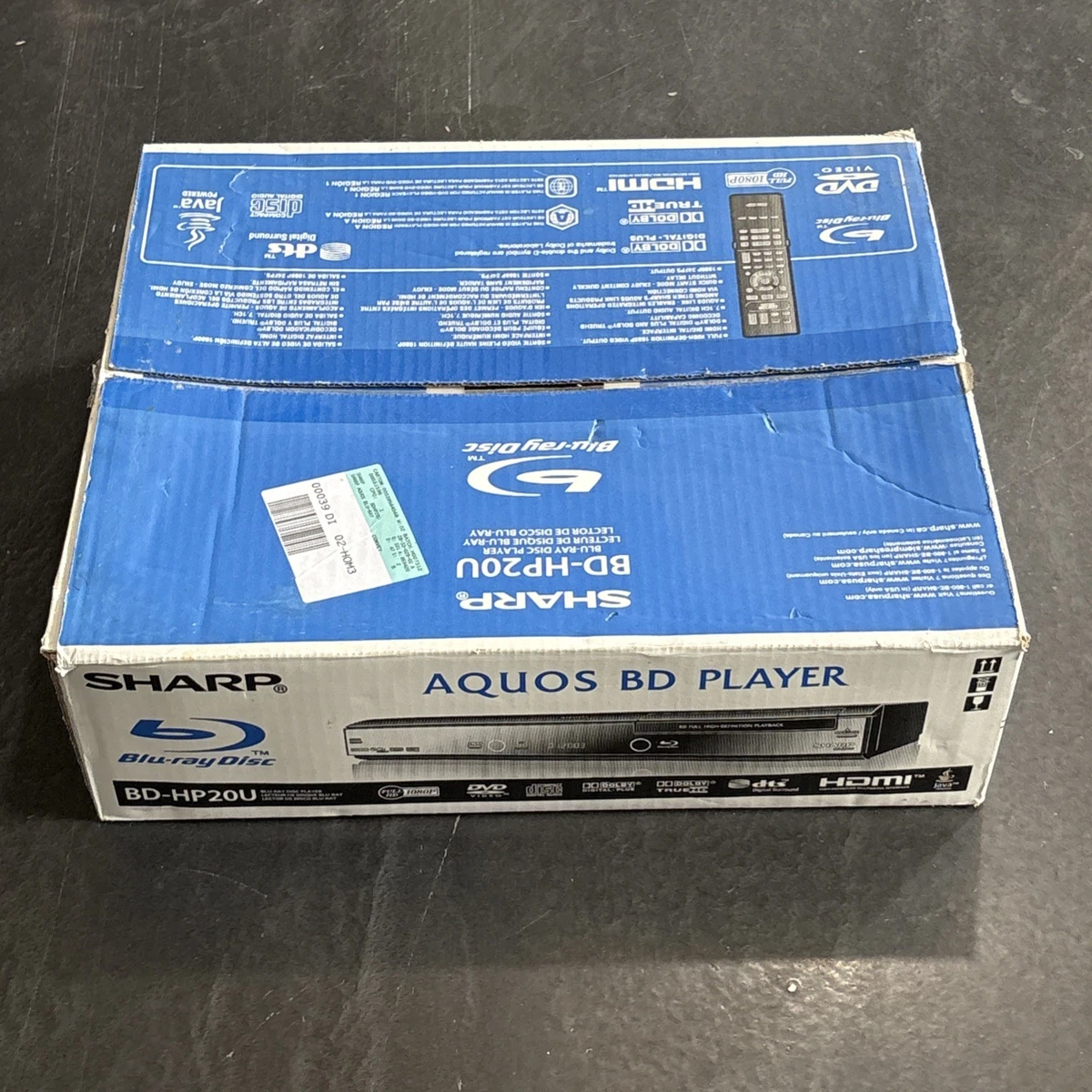 SHARP AC10S 4Kブルーレイプレーヤー 1TB SHARP AC10S 4Kブルーレイプレーヤー 1TB Sharp Blu-ray Players for