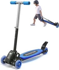 3 Wheels Foldable Kick Scooter light-weight for Gift Kids' age 3~7 beginner fun