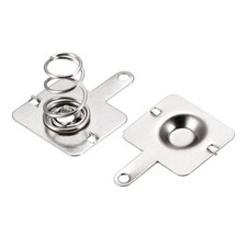 Battery Spring Plate AA Battery Spring Contact 13.5mmx11.5mm 10 Set
