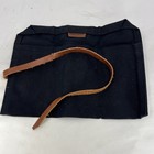 Vintage Bradley Mountain Waxed Canvas Utility Roll - Black - Made in the USA