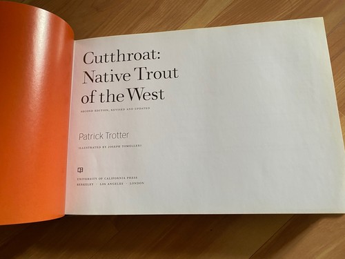 Halsabschneider: Einheimische Forelle des Westens von Patrick Trotter (2008, Hardcover) - Bild 14 von 24