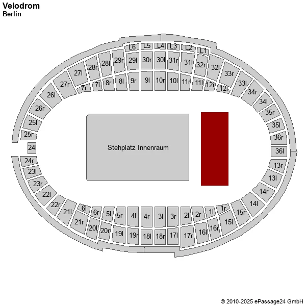 Halsey BERLIN - 2x SITZPLATZ TICKETS BLOCK 3 - REIHE 6 | 23.01. | KARTEN
