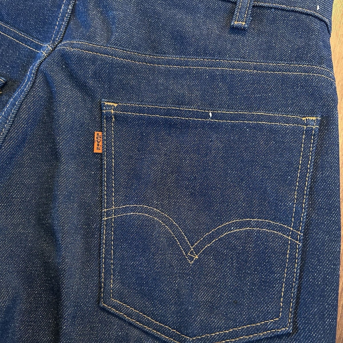 70s 80s Levi’s USA製 663 646 刻印3 42TALON Vintage Levi's 646 Orange Tab Jeans 70s USA Made Talon 42