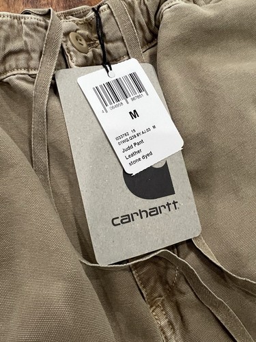 Carhartt WIP - Judd Pant, Medium,color Leather, Stoned Dyed, Loose Fit - NWT - Picture 9 of 9