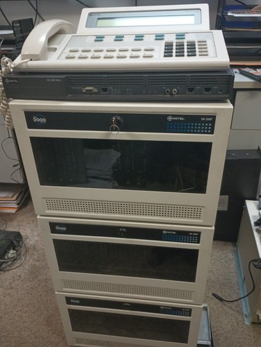 Mitel SX-200 NSU, T1, 18 Lines with 3 Cabinets & Console for 204 Rooms Hotel - Picture 2 of 9