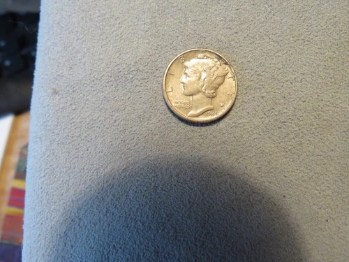 1945 D Mercury Dime.  UNC