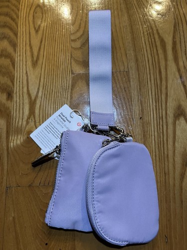 Lululemon dual pouch wristlet lavender brand New  - Bild 2 von 12