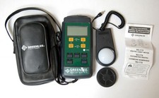 Greenlee 93-172 Digital Light Meter with Case IB Lux Footcandles