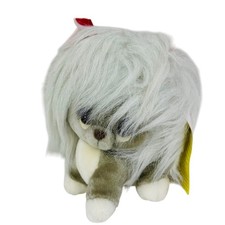 VTG 1984 Mattel Emotions Tiffie Pomeranian 9" Dog with Hair Bows Tag Sample