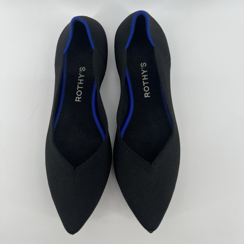 Rothys The Point Black Flats Women’s 9