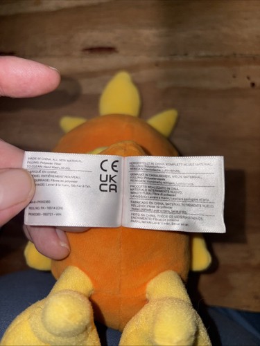 Torchic 8” Plush - Official Nintendo Stuffed Toy - Pokémon Ruby/Sapphire Starter - Picture 7 of 8