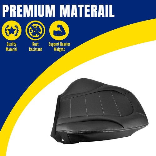 For Benz C-Class C250 2015-2021 Left Right Bottom + Top Back Seat Leather Cover - Picture 9 of 13