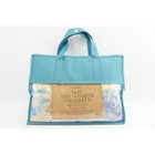 Natural Life 4 pound Cozy Weighted Blanket Lap Pet 32in x 40in 7 Layers