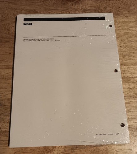 Wang Laboratories Systems Networking VS Netcore 8.31 Customer Release Notice NEW - Picture 2 of 2