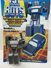 Vintage Go-Bots Scratch Figure Tonka 1984 on Card Go Bot Gobot transformer