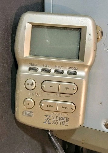 Sony Xplod CD Changer 10-Disc Custom File T68X Silver Audio Untested Complet Kit - Picture 6 of 6