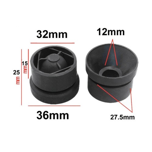 4X Engine Cover Grommet Rubber BUFFER Mounting Clip For Skoda For Seat 06A103226 - Picture 2 of 12