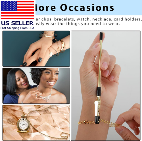 3Pcs Bracelet Helper - Fastener Jewelry Assistance Tool for Bracelet, Necklace, - Picture 6 of 7