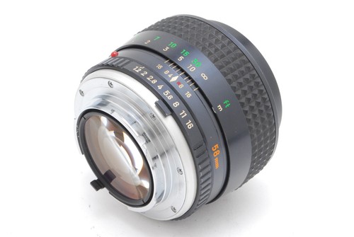 【 EXC+5 】 MINOLTA MC ROKKOR PG 58mm f/1.2 Hawk Eye MF Prime Lens From JAPAN #869 - Picture 5 of 12