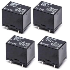 Omron G5LE-1 12VDC 10A 250VAC 5A 125VDC SPDT General Purpose PCB Power Relay 4pc
