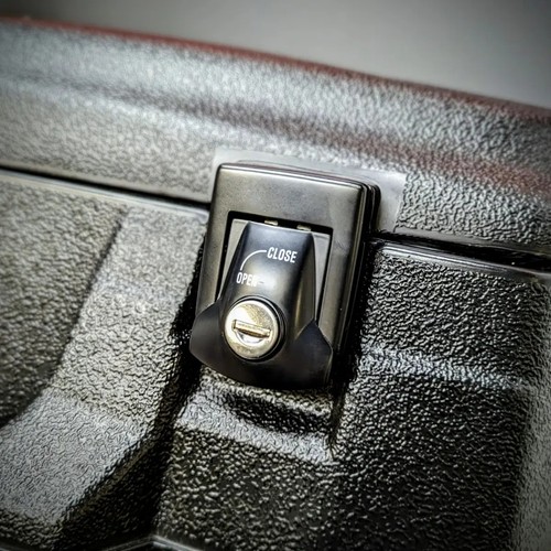 Hepco & Becker Side / Top Case Lid Latch Lock - Black - Bild 3 von 4